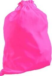 Мешок для белья из клеенки ПВХ (50смх100см)  цвет Розовый